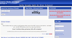 Desktop Screenshot of leanasbooks.com
