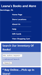Mobile Screenshot of leanasbooks.com